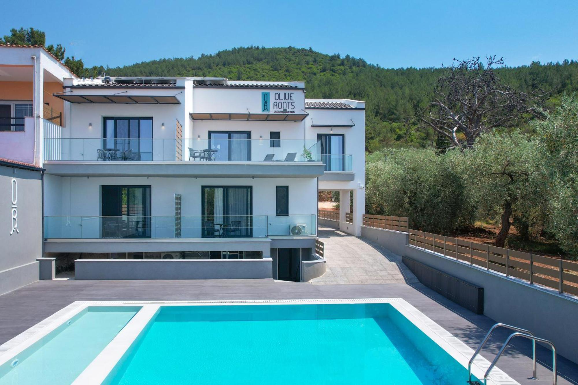Olive Roots Hotel Skala Rachoni  Luaran gambar